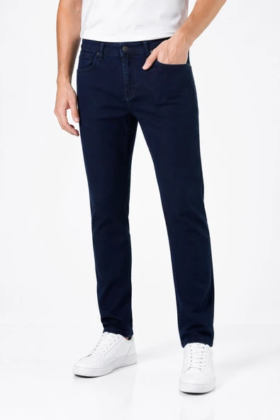 Erkek Petek Örme Regular Fit Jeans Pantolon BGL-ST05357 - Resim 3