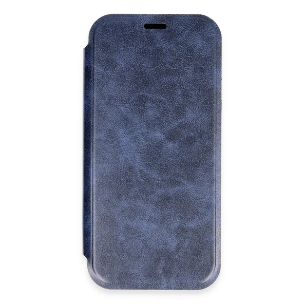 Apple İphone 16 Pro Max Kılıf Flip Cover - Lacivert - Resim 2