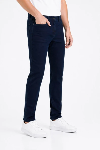 Erkek Petek Örme Regular Fit Jeans Pantolon BGL-ST05357 - Resim 8