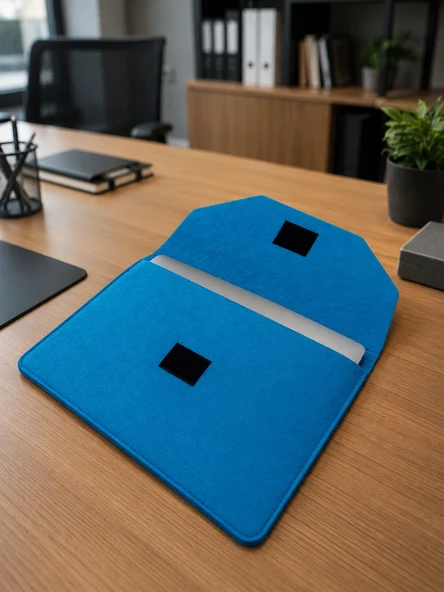 NEWFULL Doly Case 13 Inç Laptop / Notebook Kılıf Çantası - Mavi ürün görseli 1