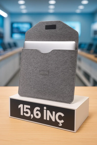 NEWFULL Doly Case 15,6 Inç Laptop / Notebook Kılıf Çantası - Antrasit ürün görseli 1