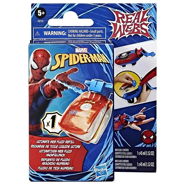 Spider-Man Ağ Ve Su Fırlatıcı Yedek Paket F8735 ürün görseli 1