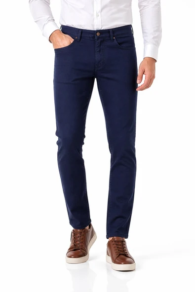 Erkek Comfort Fit 5 Cep Kanvas Pantolon BGL-ST05359 ürün görseli 1