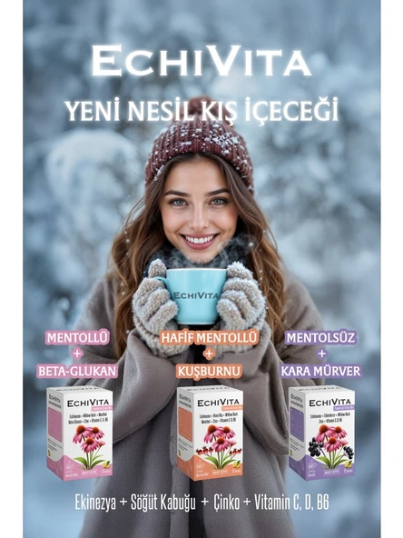 Ekinezya Kuşburnu Kış İçeceği ürün görseli 1