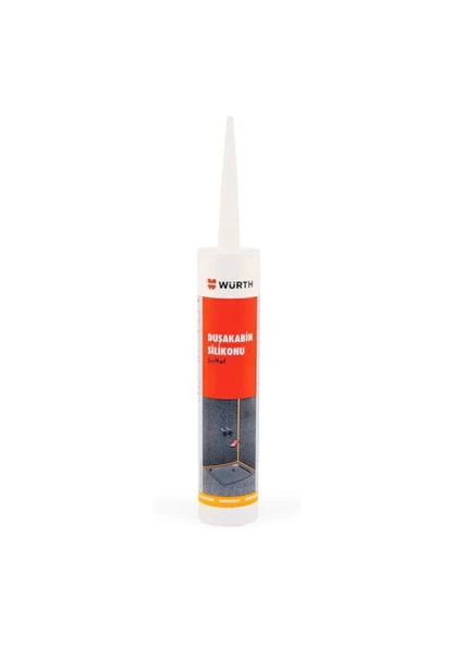 Würth Duşakabin Silikonu Şeffaf Su Geçirmez Ve Sızdırmaz 310ml Şeffaf ürün görseli 1