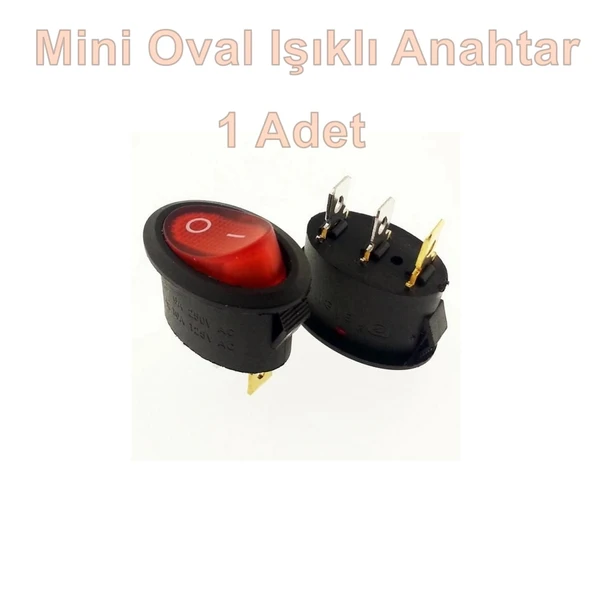 ENDER Işıklı Anahtar Oval Anahtar (Ketıl Çaycı Anahtarı) ürün görseli 1