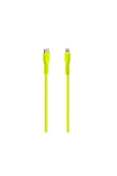 Ttec USB-C - Lightning Hızlı Şarj Kablosu 120cm Neon Sarı ürün görseli 1