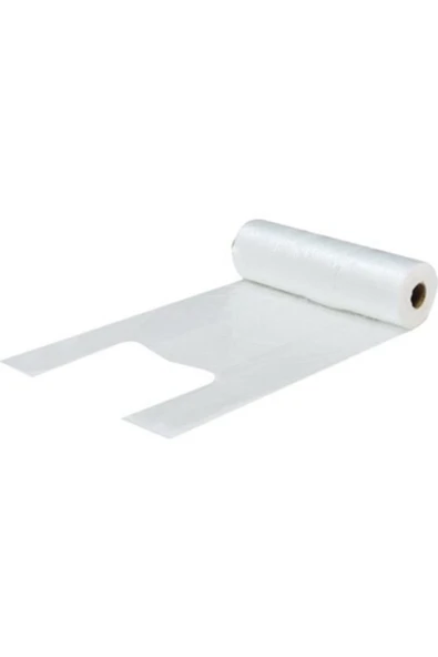 Rulo Poşet Manav Şeffaf Orta Boy 24x45 200lü ürün görseli 1