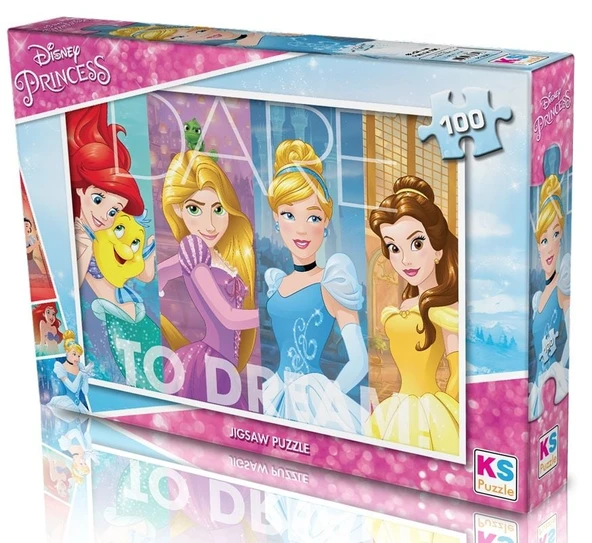 100 Parça Disney Prensesler - 190011KSPR714