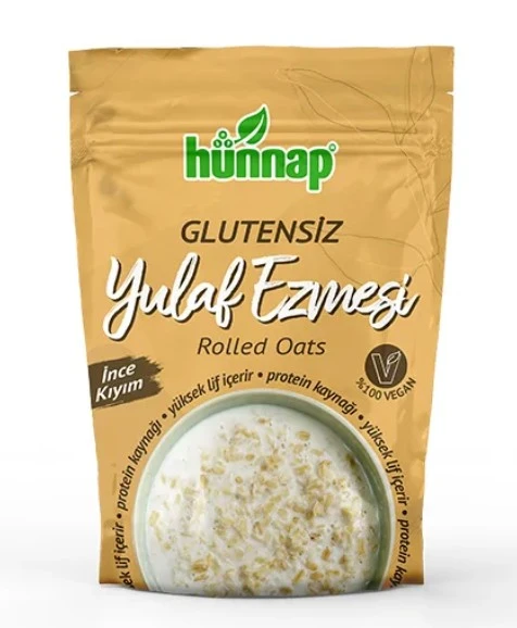 Hünnap Glutensiz İnce Kıyım Yulaf Ezmasi 300 Gr ürün görseli 1