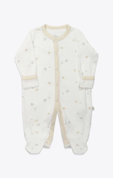Bistyle Tulum Ocean And Starfish 15175 Ekru ürün görseli 1