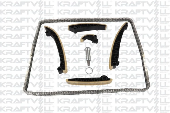 Mercedes Eksantrık Zincir Seti (om642, İkili) W203 05>07 W204 07>14 C218 13>17 W212 09>15 W221 09>13 Vito W63 - Kraftvoll 12100030 ürün görseli 1