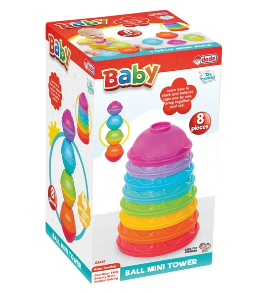 Dede Toplu Mini Kule 03467 - Resim 2