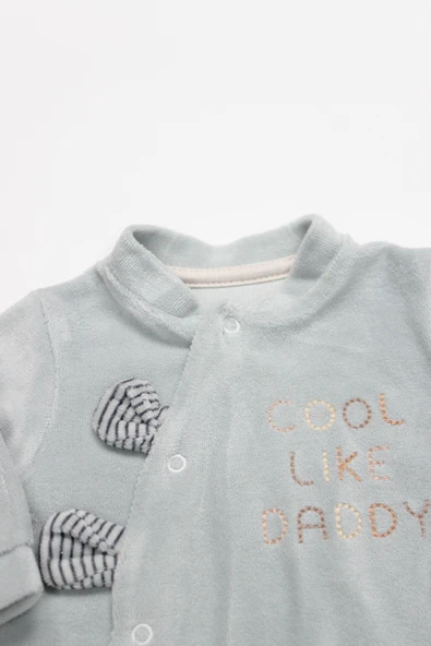 Bistyle Tulum Kadife Cool Daddy 15124 Mint - Resim 2