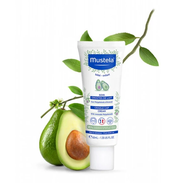 Mustela Cradle Cap Saç Pullanmalarına Karşı Bakım Kremi 40 ml ürün görseli 1