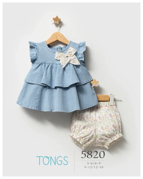 Tongs Jeans Universe İkili Takım 5820 Mavi ürün görseli 1