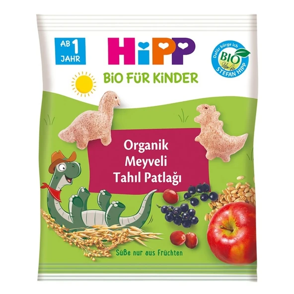 Hipp Organik Meyveli Tahıl Patlağı 30 Gr ürün görseli 1