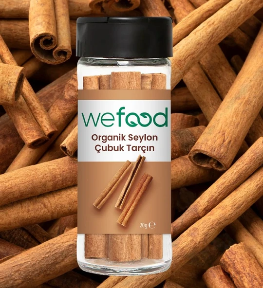 Wefood Organik Seylon Tarçın Çubuk 20 Gr ürün görseli 1