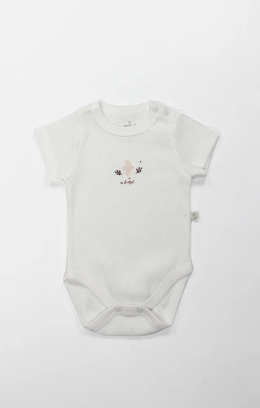 Bistyle Body Yarım Kol Morning Sun 17180 Ekru ürün görseli 1