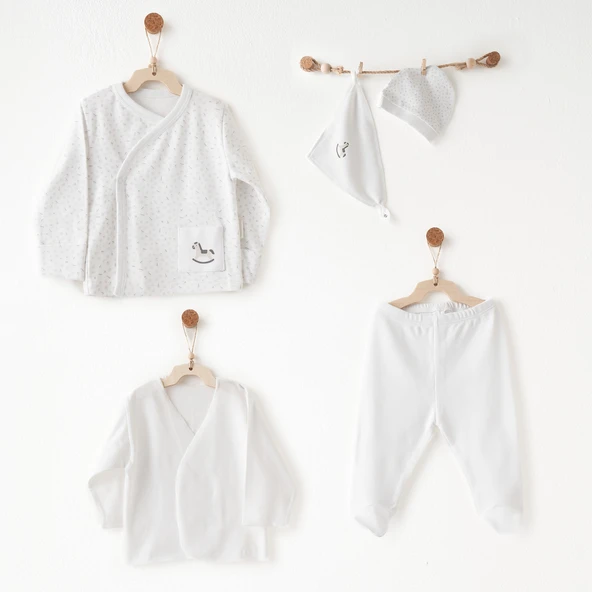 Andywawa AC26750 My Little World 5li Hastane Çıkışı White ürün görseli 1