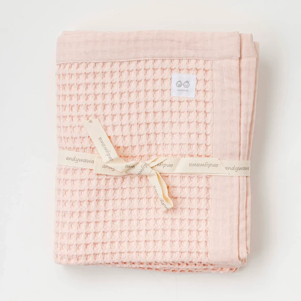 Andywawa AC25887 100x120 Pike Home Bebek Battaniye Pink ürün görseli 1