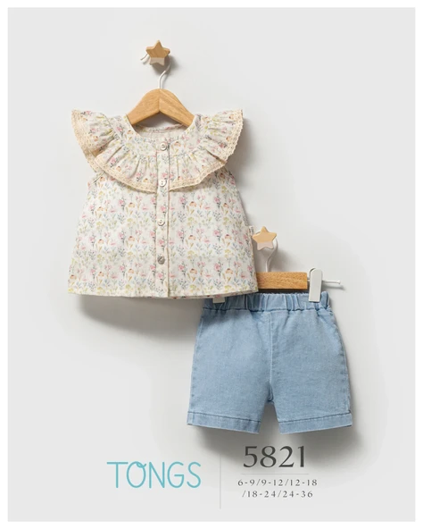 Tongs Jeans Universe İkili Takım 5821 Mavi ürün görseli 1