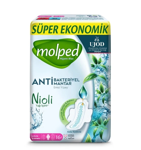 Molped Hijyen Max Süper Eko Uzun Ped 16'lı ürün görseli 1