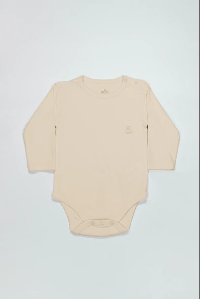 Bistyle Natural Basic Style Uzun Kol Body 17104 Bej ürün görseli 1