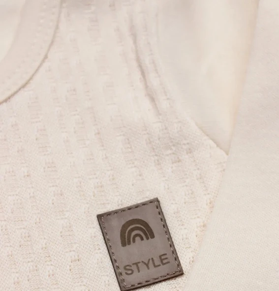 Bistyle Gentleman Tulum 15146 Ekru - Resim 3
