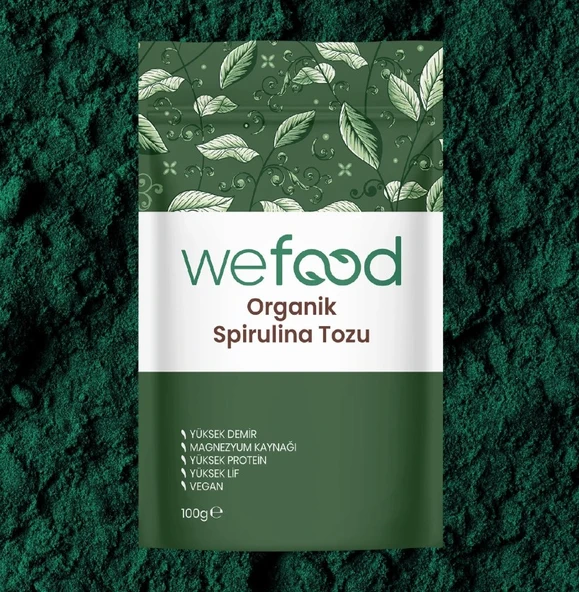 Wefood Spirulina Tozu 100 Gr ürün görseli 1