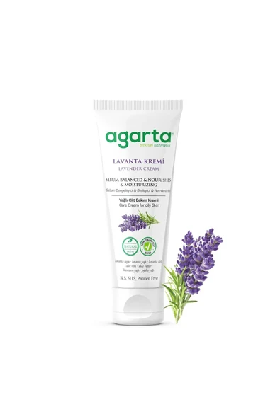 Agarta Doğal Cilt Bakım Kremi 75 ml Lavanta ürün görseli 1