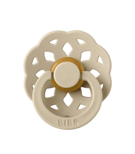 Bibs Boheme Kauçuk Emzik 6-18 Ay Vanilla ürün görseli 1