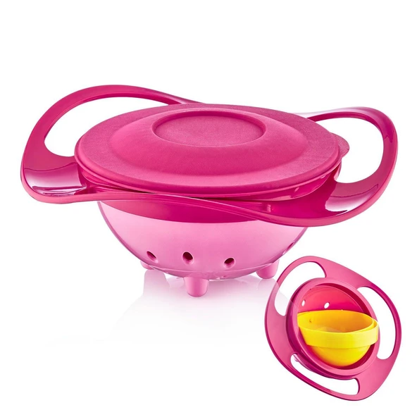 BabyJem Dökülmeyen Tabak 350 Pembe ürün görseli 1