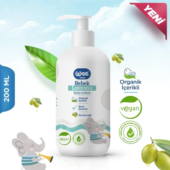 Wee Baby Bebek Losyonu 200 ml ürün görseli 1