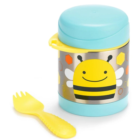 Skip Hop Zoo Paslanmaz Çelik Termos 325 ml Arı - Resim 2