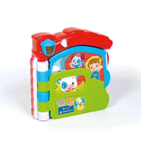 Baby Clementoni Eğlenceli Çiftlik Bebek Kitabı 17652 ürün görseli 1