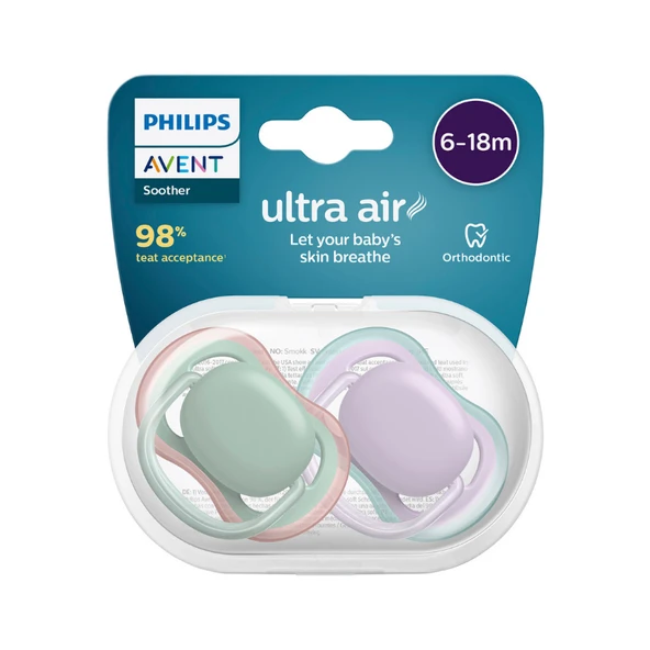 Philips Avent Ultra Air Emzik 6-18 Ay ürün görseli 1