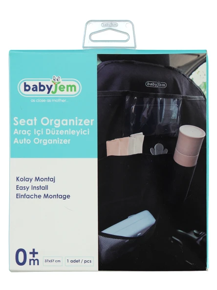 BabyJem Araç İçi Düzenleyici 856 Siyah ürün görseli 1