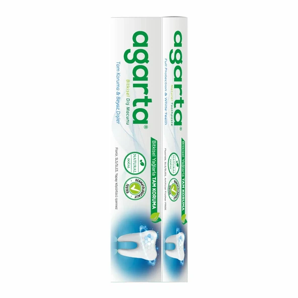 Agarta Doğal Diş Macunu 100 ml Bitki Özlü - Resim 3