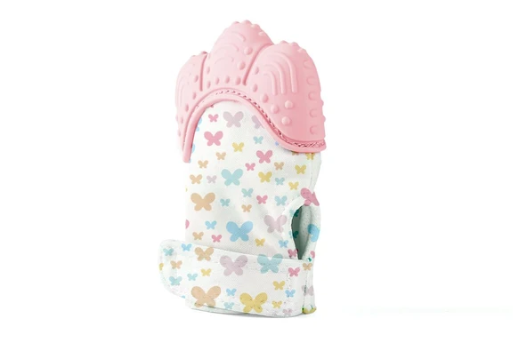 BabyJem Diş Kaşıyıcı Eldiven 526 Pembe ürün görseli 1