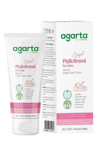 Agarta Doğal Pişik Kremi 100 ml ürün görseli 1