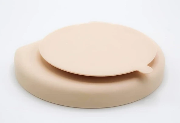 BabyJem Silikon Tabak 715 Ekru - Resim 3
