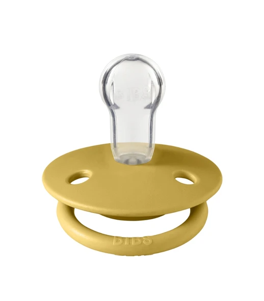 Bibs De Lux Silikon Emzik 0-36 Ay Mustard - Resim 2