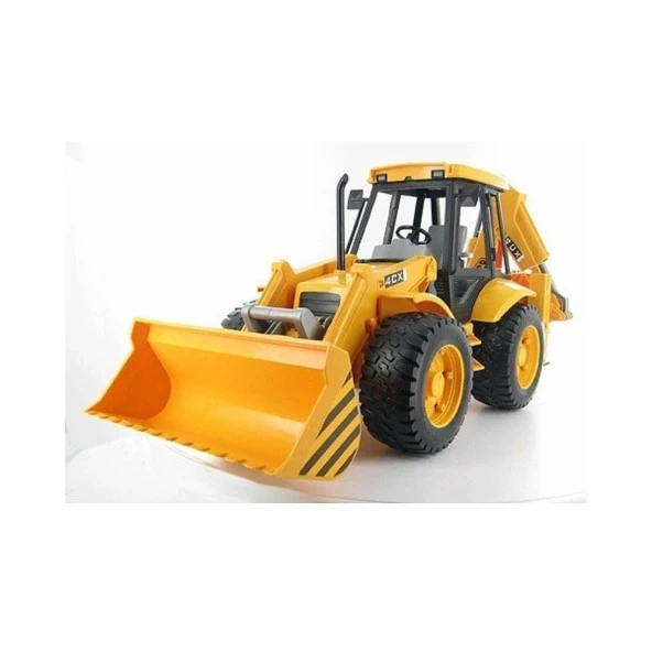 Bruder JCB 4CX Kepçeli Ekskavatör 02428 %100 Lisanslı Orijinal ürün görseli 1