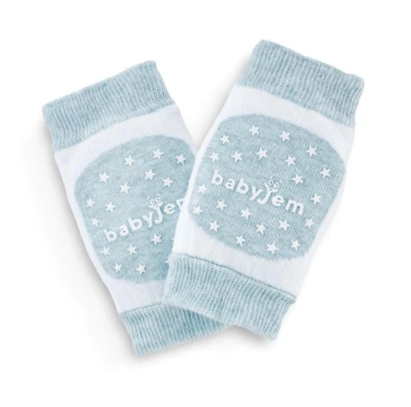 BabyJem Emekleme Dizliği Örgü 586 Mavi ürün görseli 1