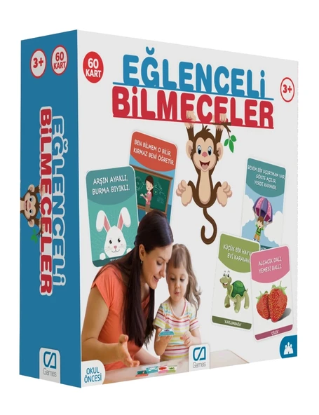 Games Eğlenceli Bilmeceler 60 Kart 5103 ürün görseli 1