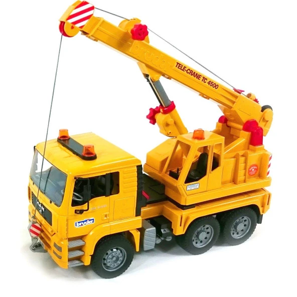 Bruder MAN Vinçli Kamyon Sarı 02754 ürün görseli 1
