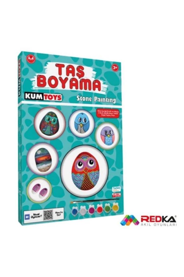 Taş Boyama Seti Kumtoys Taş Boyama Seti ürün görseli 1