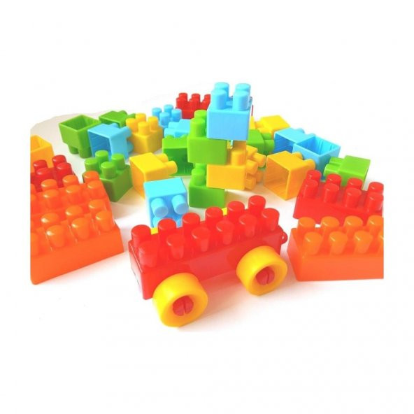Multi Blocks 62 Parça Dede - 62 Parça Yapı Oyuncağı - Resim 2