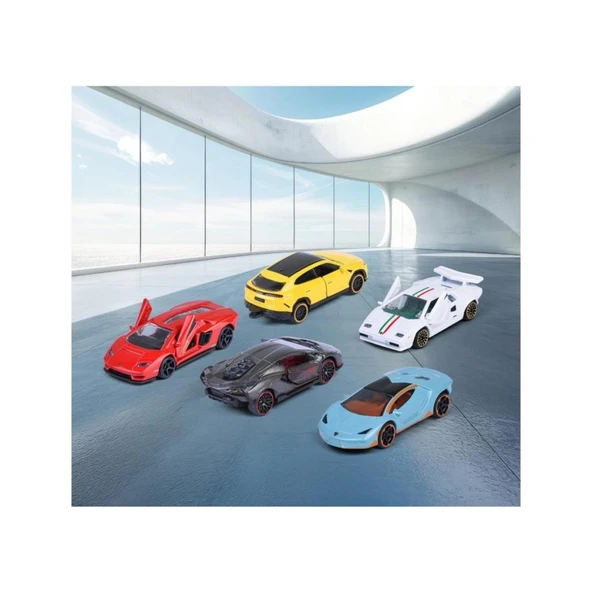 Lamborghini 5'li Araba Seti 8502105001 - Resim 4